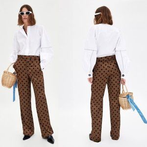 Zara Polk Dot Trousers